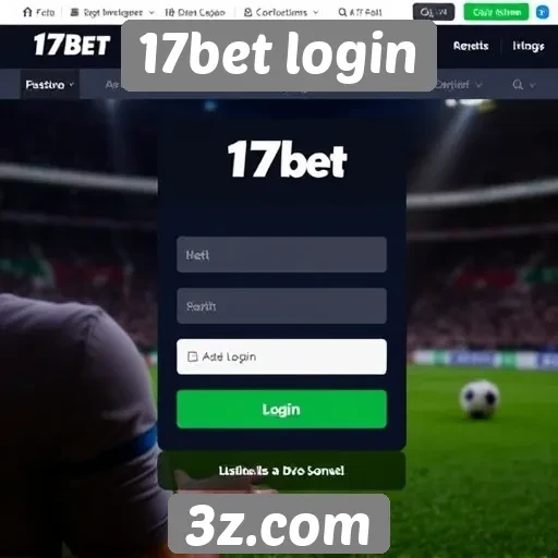 Experiência de usuário no site 17bet login